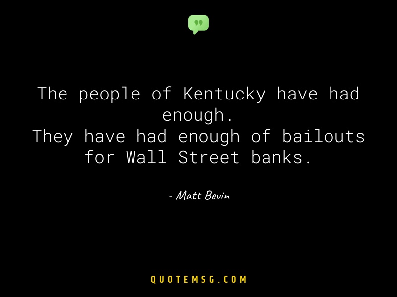 Image of Matt Bevin