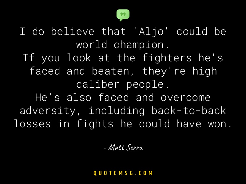 Image of Matt Serra