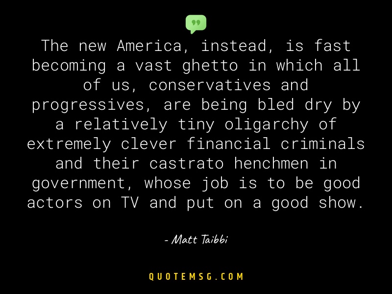 Image of Matt Taibbi