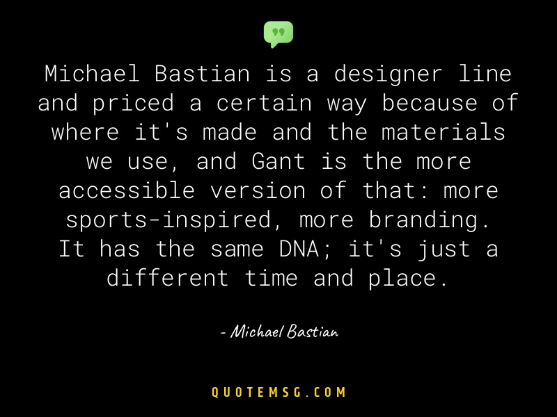 Image of Michael Bastian