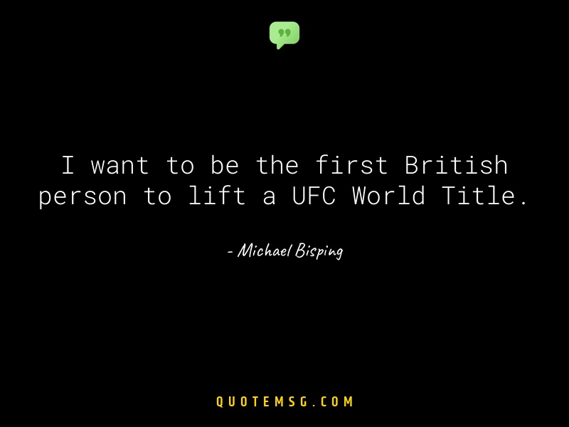 Image of Michael Bisping