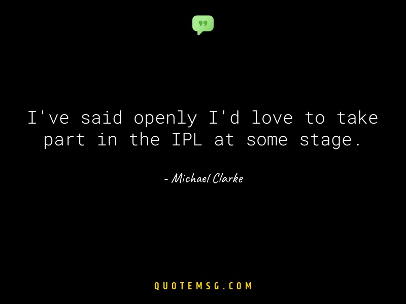 Image of Michael Clarke