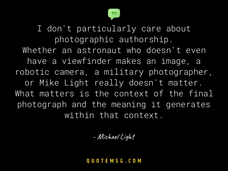 Image of Michael Light