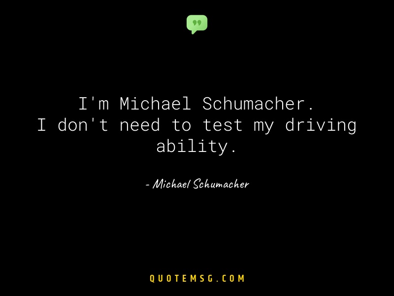 Image of Michael Schumacher