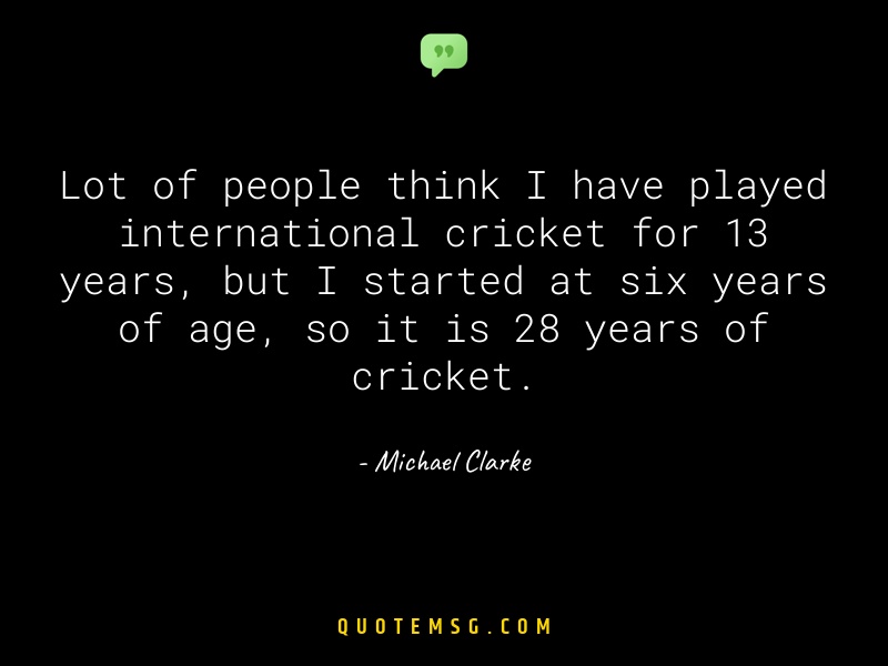 Image of Michael Clarke