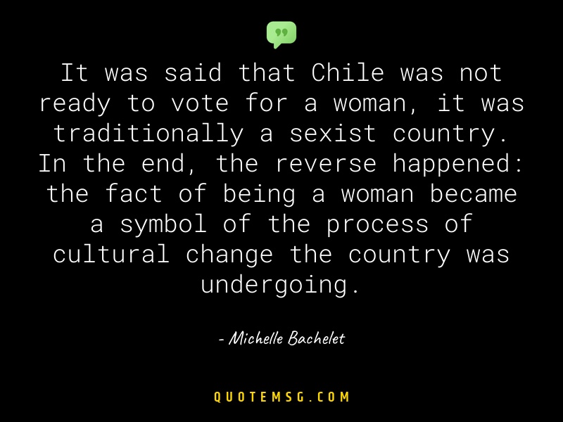 Image of Michelle Bachelet