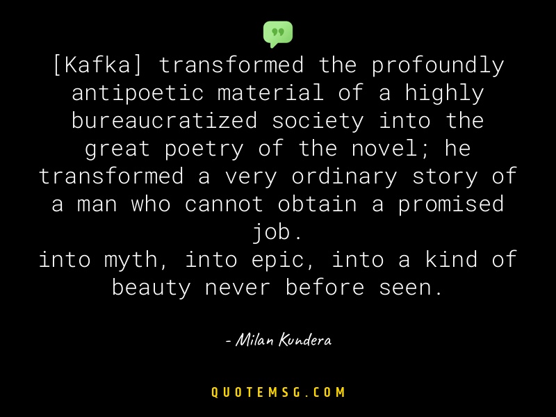 Image of Milan Kundera