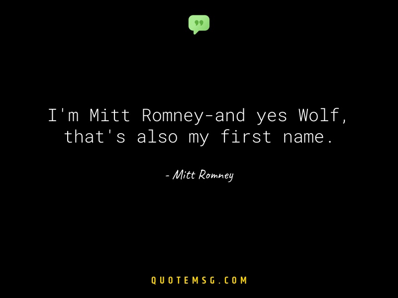 Image of Mitt Romney