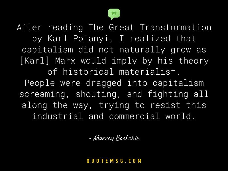 Image of Murray Bookchin