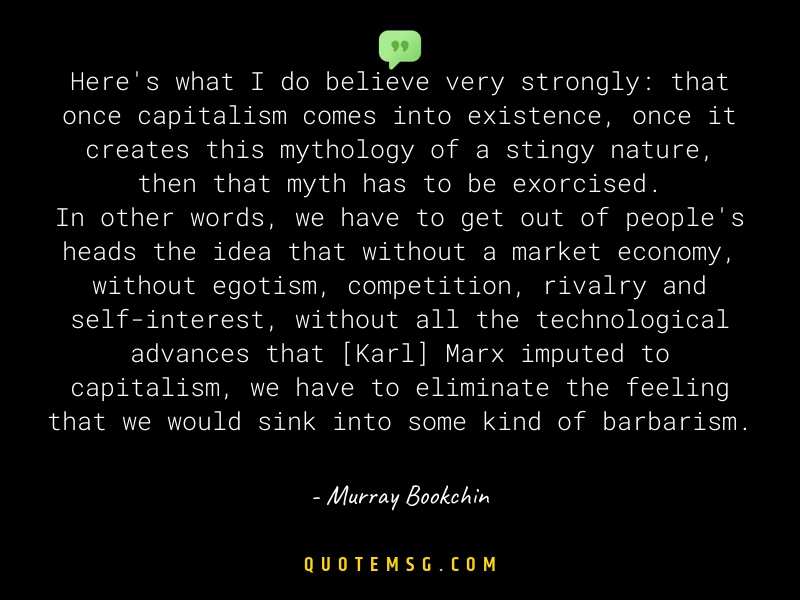 Image of Murray Bookchin