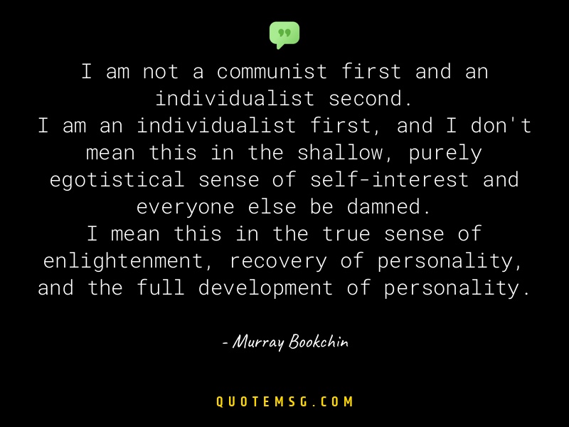 Image of Murray Bookchin