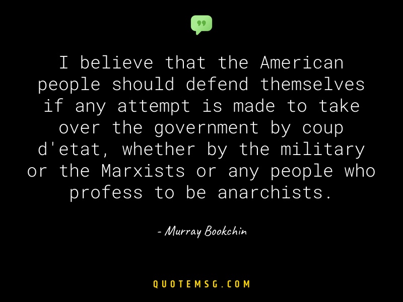 Image of Murray Bookchin