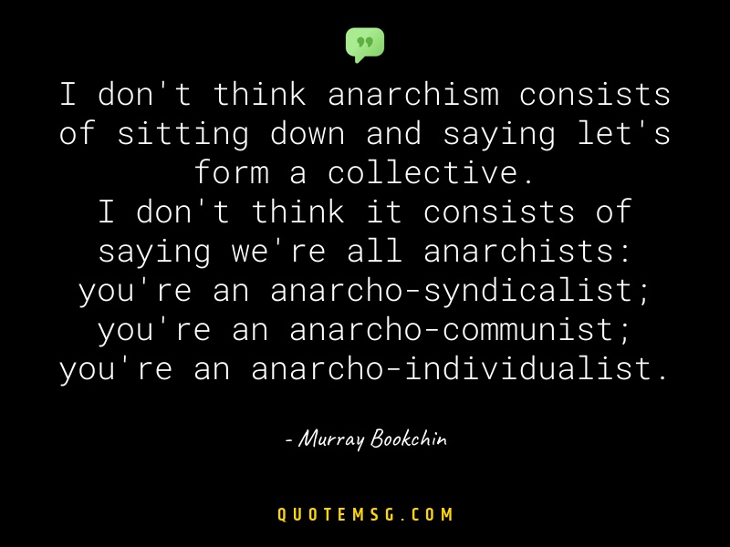 Image of Murray Bookchin