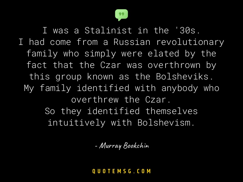 Image of Murray Bookchin