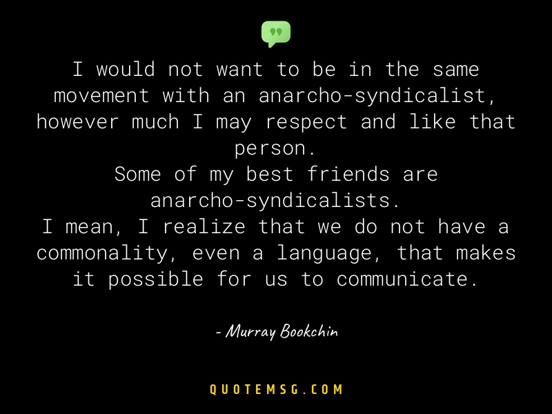 Image of Murray Bookchin