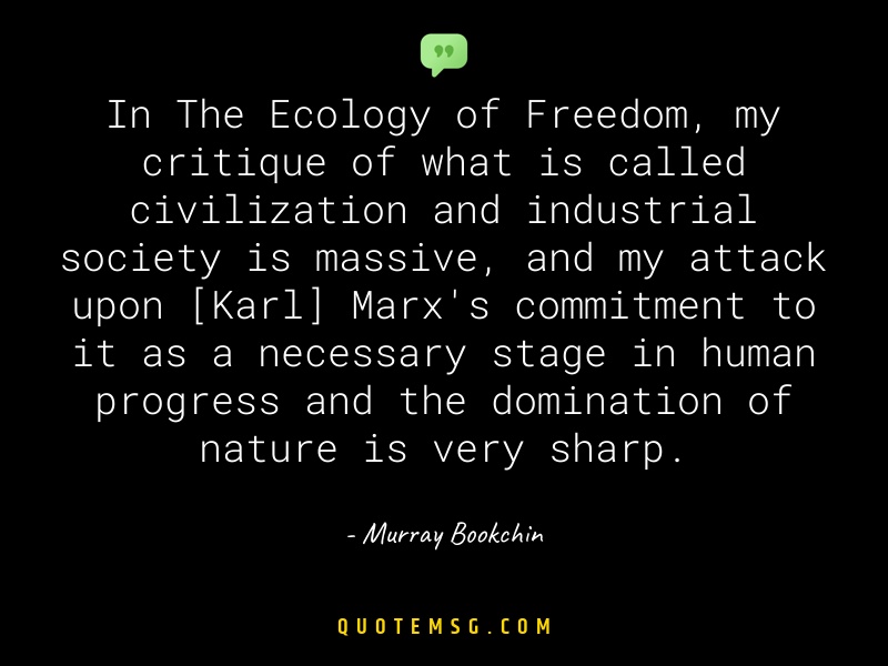 Image of Murray Bookchin