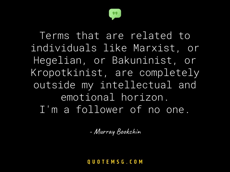 Image of Murray Bookchin