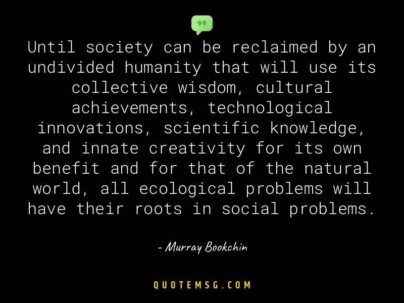 Image of Murray Bookchin