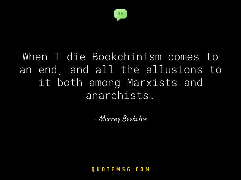 Image of Murray Bookchin