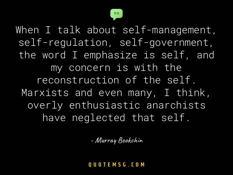 Image of Murray Bookchin