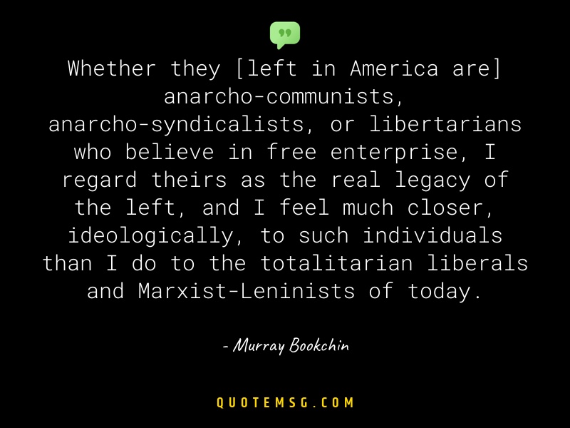 Image of Murray Bookchin