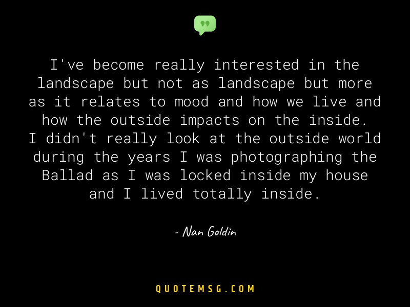 Image of Nan Goldin