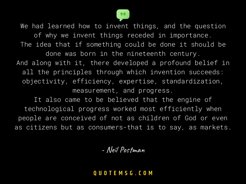 Image of Neil Postman