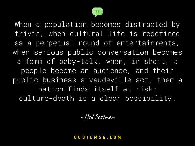 Image of Neil Postman