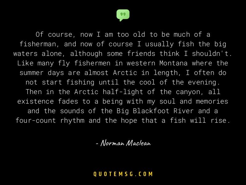 Image of Norman Maclean