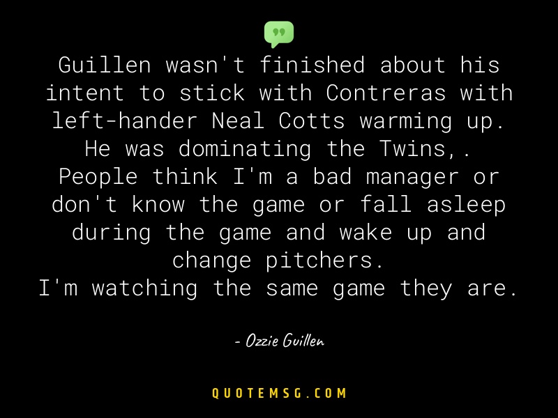 Image of Ozzie Guillen