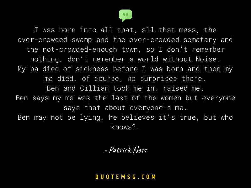 Image of Patrick Ness