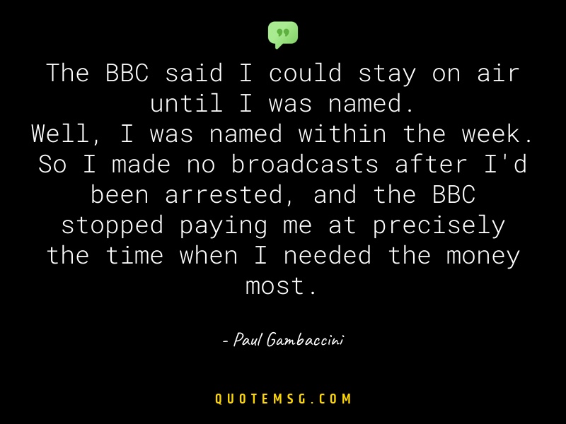 Image of Paul Gambaccini