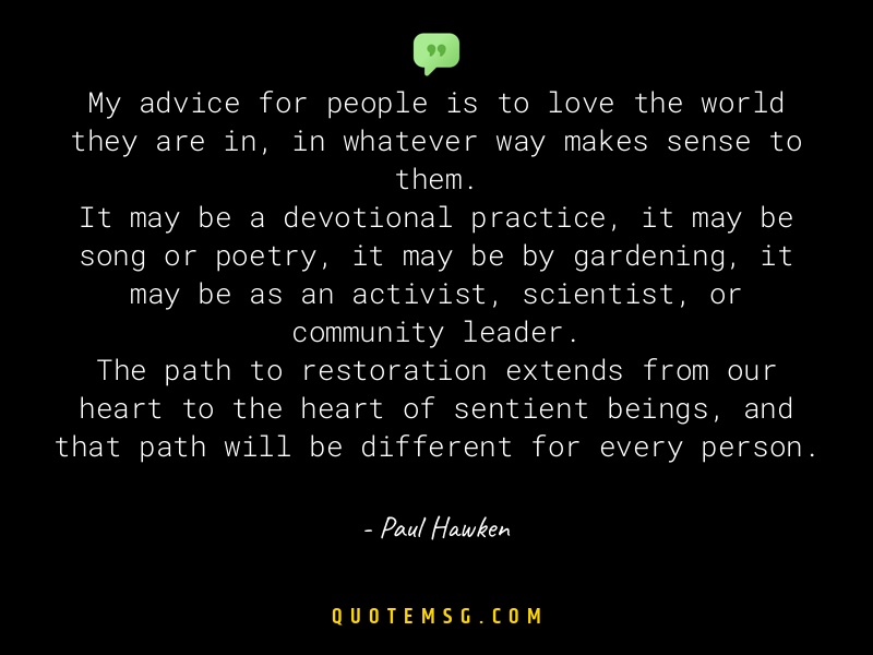 Image of Paul Hawken