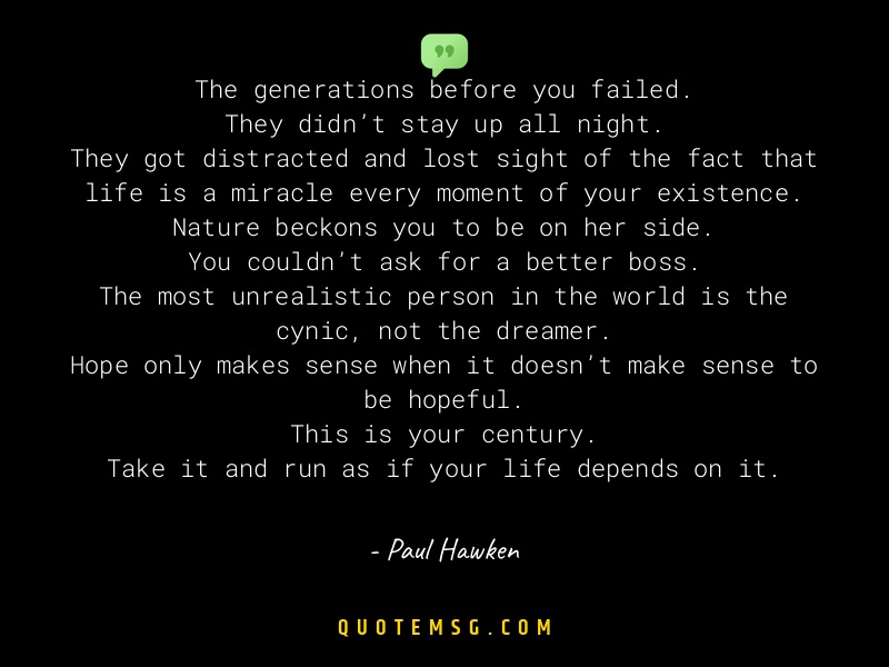 Image of Paul Hawken