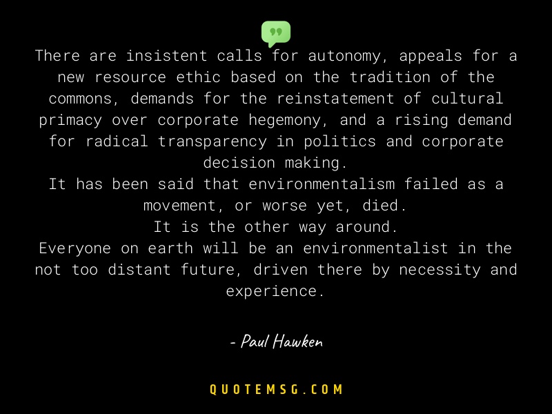 Image of Paul Hawken