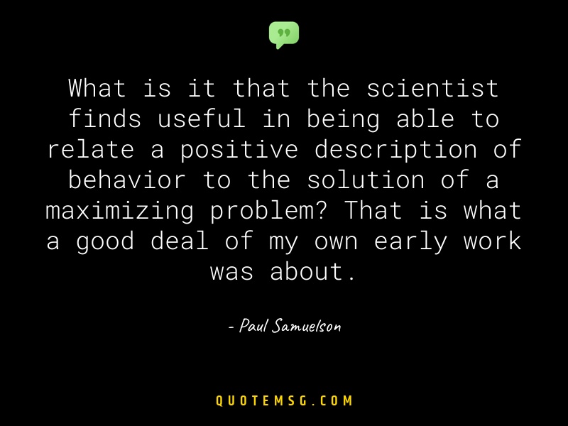 Image of Paul Samuelson