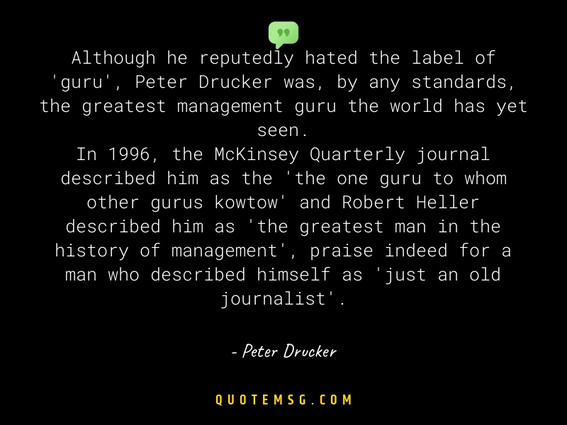 Image of Peter Drucker