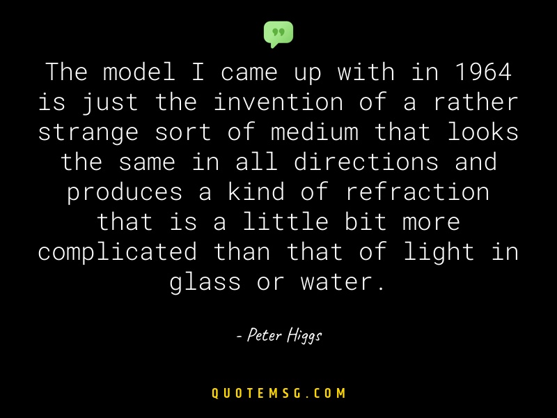 Image of Peter Higgs