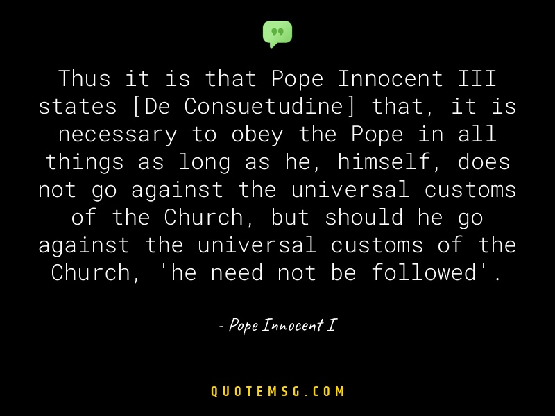 Image of Pope Innocent I