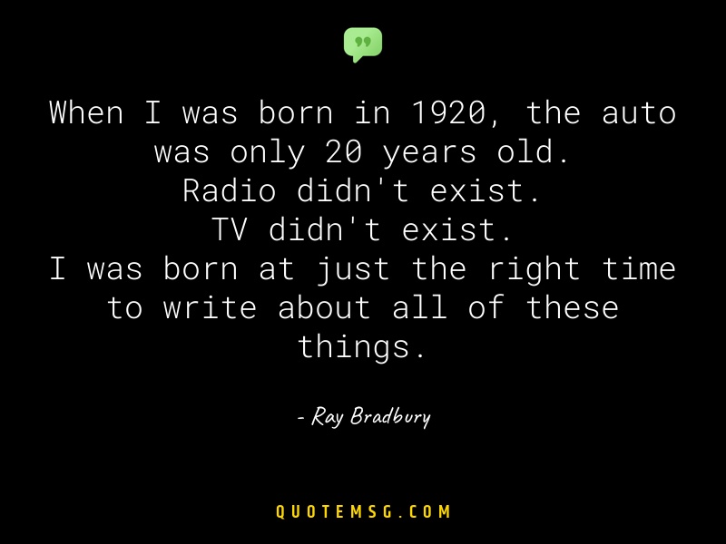 Image of Ray Bradbury