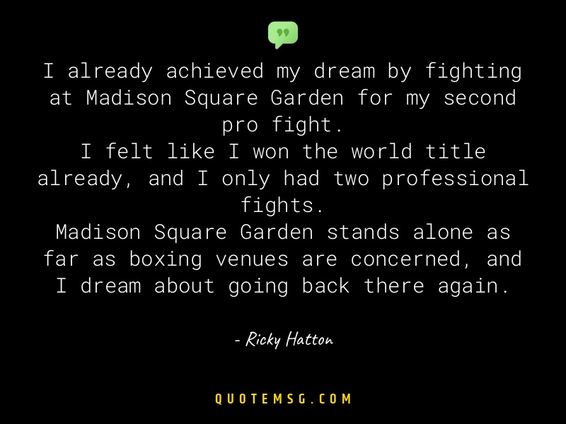 Image of Ricky Hatton