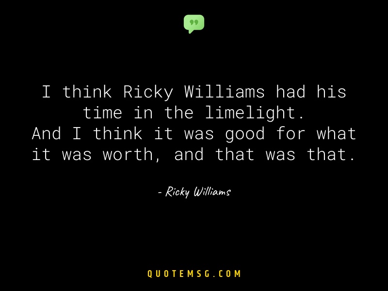 Image of Ricky Williams