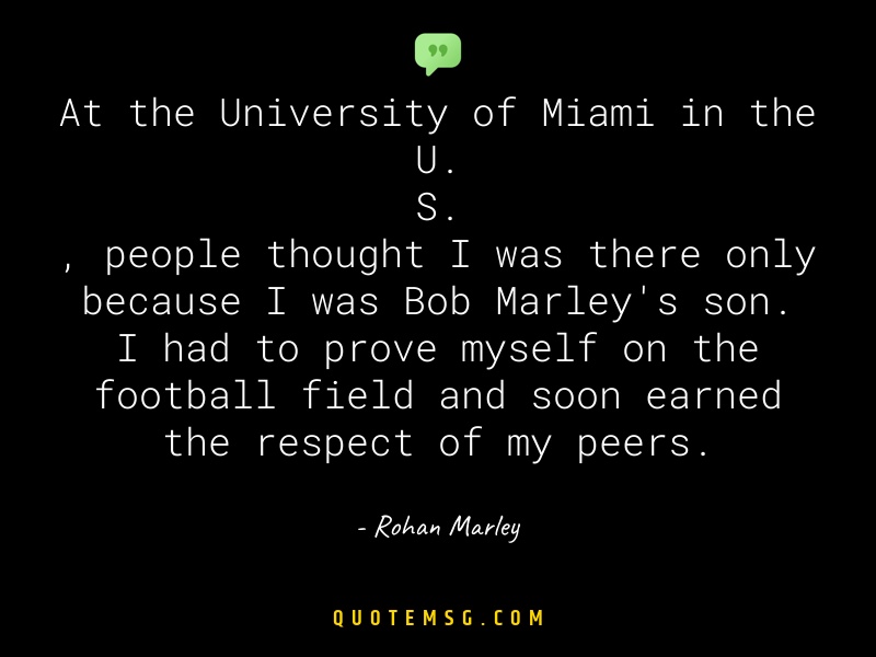 Image of Rohan Marley