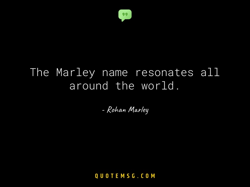 Image of Rohan Marley