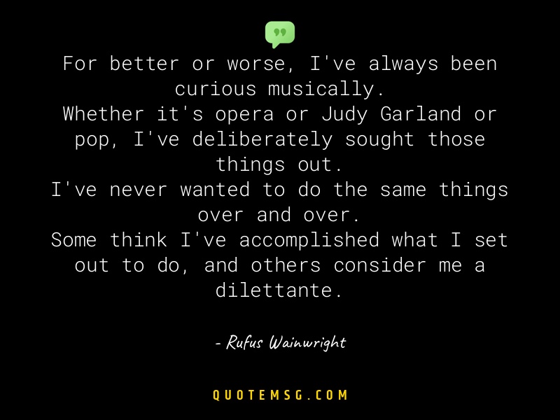 Image of Rufus Wainwright