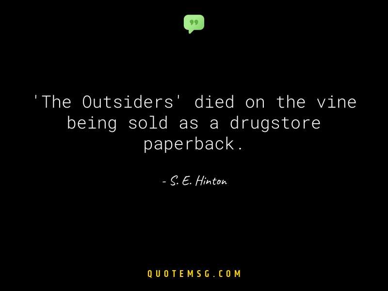 Image of S. E. Hinton