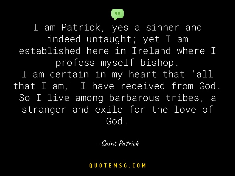 Image of Saint Patrick