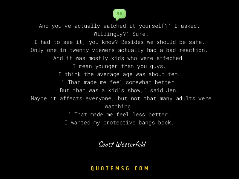 Image of Scott Westerfeld