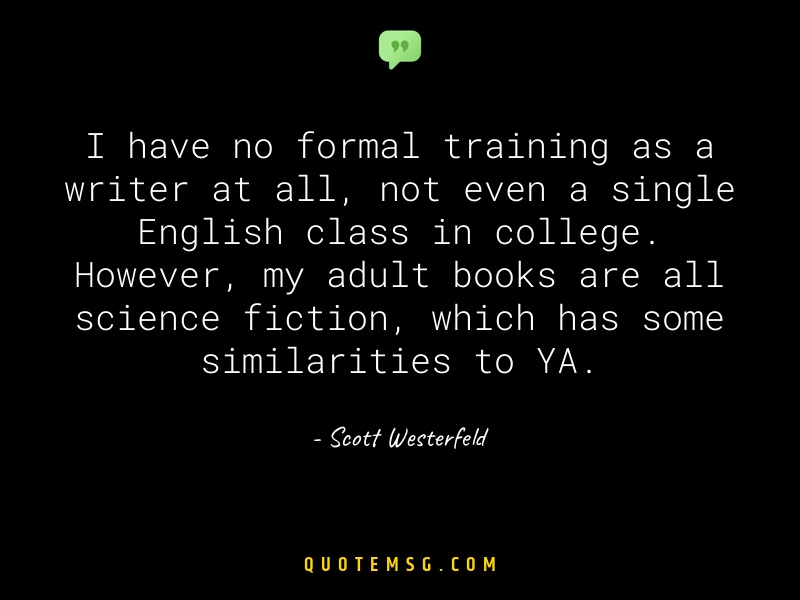 Image of Scott Westerfeld