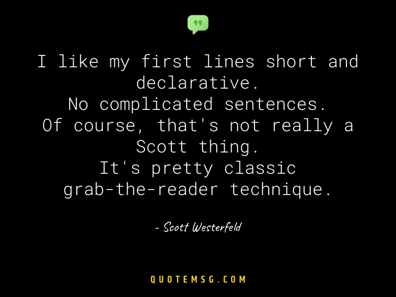 Image of Scott Westerfeld